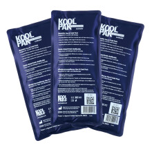 Koolpak Hot and Cold Gel Packs Reusable - 12cm x 29cm Microwaveable Heat Pack for Pain Relief - Long-Lasting Therapy with Soft Nyl