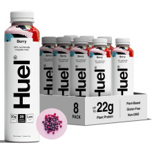 Huel Ready-to-drink Meal, Berry Protein Drink, 8 x 500ml Bottles, Protein Shakes, Pre-Portioned Meal, 20g of Protein per Bottle, R