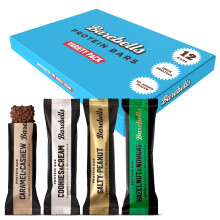 Barebells Protein Bars Official Mix Box | 20g protein low carb chocolate bars | after workout low calorie snacks 12 x 55g (Selecti