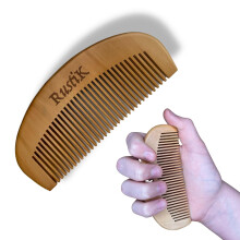 Labour/Birthing Comb by RustiK, Natural Pain Relief, Splinter Free Pear Wood, Acupressure, Can be used with Anxiety or other Pain/