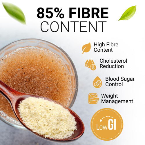 NKD Living Whole Psyllium husks (500g) 1