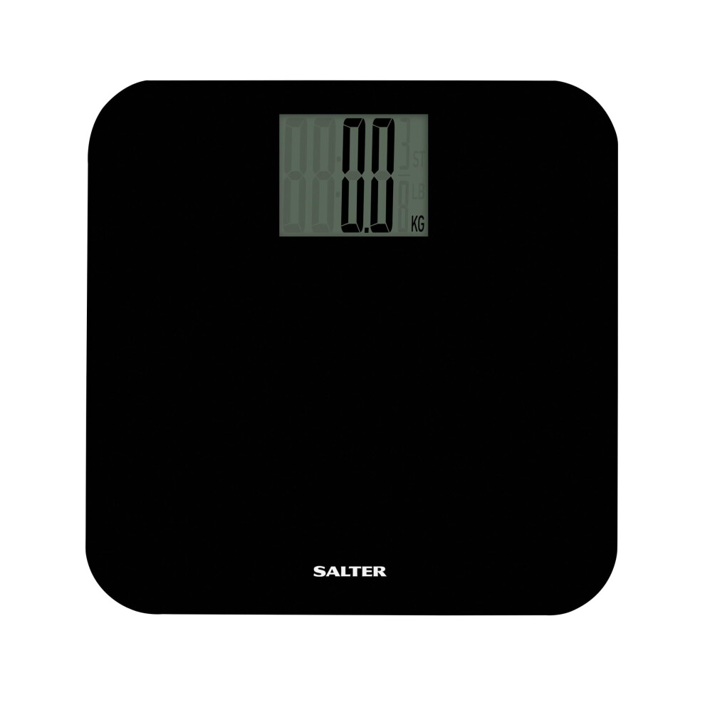 Salter 9049 Bk3r Max Digital Bathroom Scale – Weighing Scales For Body Weight, Supersize Lcd Display, 250Kg / 39St 6 Lb, Includes