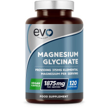 Magnesium Glycinate Supplement, 120 Capsules | Designed to Support Sleep, Energy, Body & Cognitive Health | High Strength 1875mg per