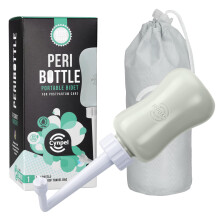 Cynpel Portable Bidet Bottle - Portable Bidet Sprayer for Travel - Post Partum Essentials - 350ml Peri Bottle Postpartum Care - Ha