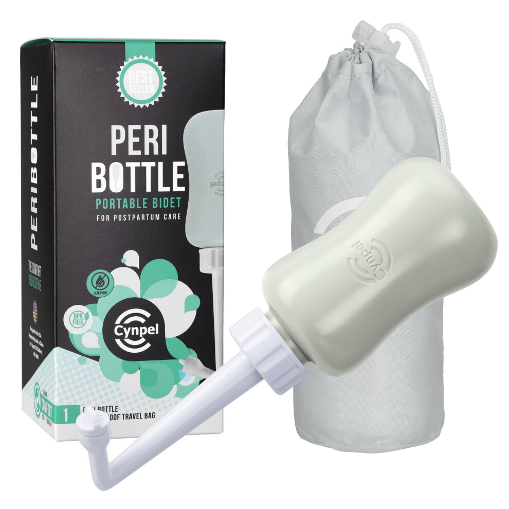 Cynpel Portable Bidet Bottle - Portable Bidet Sprayer For Travel - Post Partum Essentials - 350Ml Peri Bottle Postpartum Care - Ha