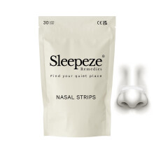 Nasal Strips Large, Clear (x 30 Pack) Nose Strips to Stop Snoring, Snore Strip to Help You Breathe Through Your Nose, Snore Stoppe