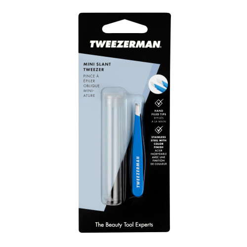 Tweezerman Bahama Blue Mini Slant Tweezer 2