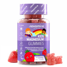 Kids Magnesium Gummies - 546 Mg Magnesium Citrate Providing 60 mg of Magnesium - Alternative to Magnesium Glycinate – 30 Gummies - 1 Month