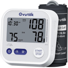 Ovutek Blood Pressure Monitors Upper Arm, 8.7"-16.5" Large Cuff BP Machine Monitor with 245 Sets for 3 Users for Home Use, Large D