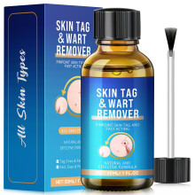 Wart Remover,Fast-Acting Skin Tag & Wart Remover for Feet & Hands,Skin Tag Removal Kit Effective Treatment for Plantar and Common