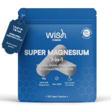 Magnesium Glycinate 7 in 1-2400mg Magnesium Supplements to Support Stress Relief, Sleep, Heart Health, Nerves, Muscles, and Metabolism* -