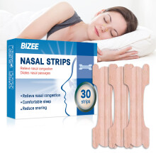 BIZEE Nasal Strips, Nose Strips for Snoring Relief, Anti-Snoring Devices for Men and Women, Drug-Free Nose Strips to Relieve Conge