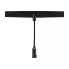 Double Band Omnidirectional Antenna for 2.4GHz and 900MHz Devices, Frequency Switchable, Black Color, High Gain
