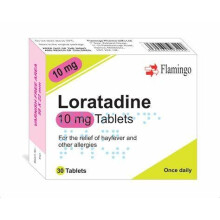 6 Months Supply Loratadine Hayfever & Allergy Relief Antihistamine 10mg Tablets (30x6) GSL
