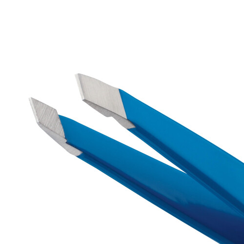 Tweezerman Bahama Blue Mini Slant Tweezer 1