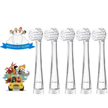 5Pcs Children's Replacement Toothbrush Heads Compatible with SEAGO SG-513/977/EK6, Brush-Baby WildOnes/KIDZSONIC, Dada-Tech DT-BB1