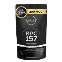 BPC 157 Capsules 200mcg per Serving - Muscle Recovery and Tissue Repair, BPC-157 Oral Peptides Amino Acid Supplement, Supports Mus