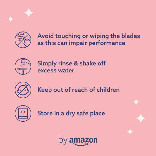 by Amazon Women's 5 Blade Razor + 3 Refills 2