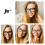 JM 3 Pack Oversized Reading Glasses for Women Large Square Blue Light Blocking Computer Readers Spring Hinge +1.0,(Black & Grey To 2