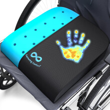 Everlasting Comfort Gel Memory Foam Cushion - Pressure Relief for Wheelchairs, Mobility Scooters, Office Chairs - Premium Comfort