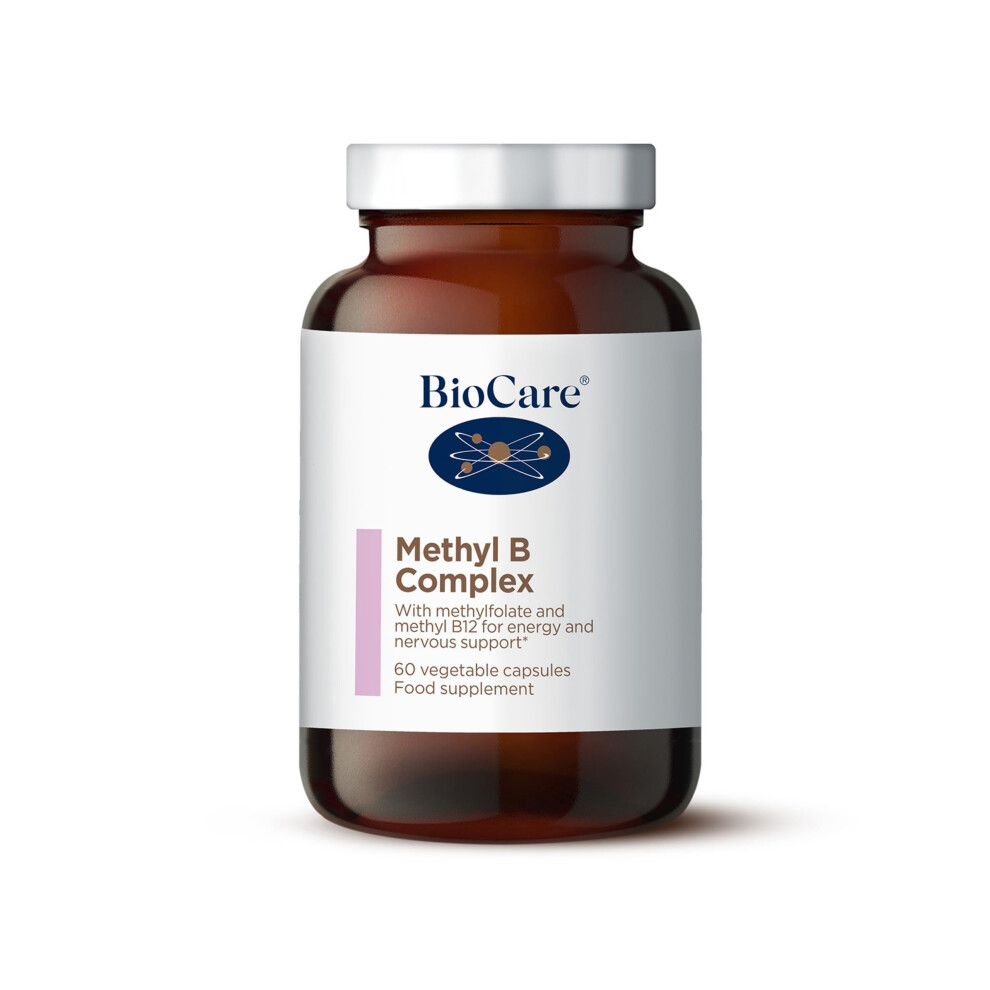Biocare Methyl B Complex - High Potency Active B Vitamins With Methylfolate And Methyl B12 For Energy, Cognitive And Hormonal Supp
