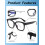 JM 3 Pack Oversized Reading Glasses for Women Large Square Blue Light Blocking Computer Readers Spring Hinge +1.0,(Black & Grey To 5