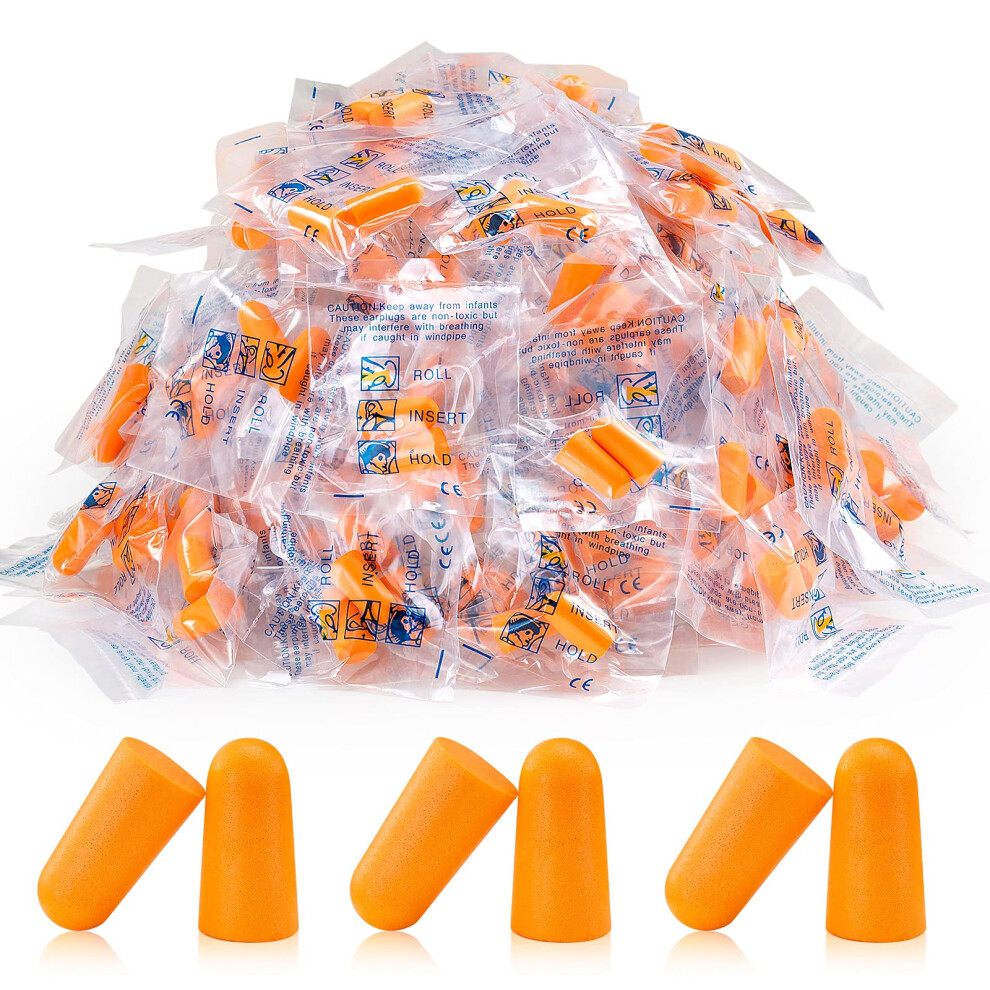 30 Pairs Earplugs For Noise Cancelling Ultra Soft Foam Ear Plugs For Sleeping Snoring Noise Cancel Reusable Earplugs 44692209