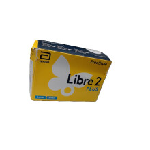 Abbott Freestyle Libre 2 Plus Sensor for diabetes monitoring CGM for UK