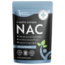 NAC Supplement 1200mg Daily Serving– 120 Vegan Capsules, 2-Month Supply – High Strength N-Acetyl-Cysteine for Daily Use – UK Made,