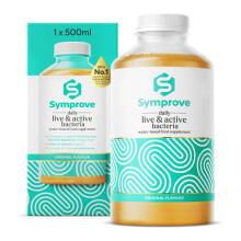Symprove Probiotic, Original Flavour, Fermented to a Level of at Least 10 Billion CFUs per 70ml Shot, Water-Based, Dairy & Gluten