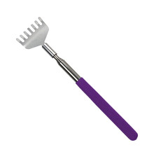 Back Scratcher, Telescopic Back Scratch, Back Scratcher, Pullable from 20cm to 68cm, Stainless Steel Massager Tool for House, Trip and