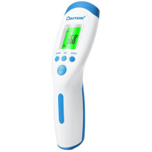 Berrcom Forehead Thermometer for Kids Adults Non Contact Infrared Digital Thermometer Baby with Instant Reading, Fever Alarm, LCD