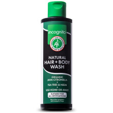Incognito Java Citronella Hair Body Wash 200ml - Insect and Mosquito Repellent - Nourishes and Promotes Healthy Strong Hair and Sk