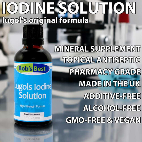 Lugol's Iodine Solution - 3% - 50ml 1