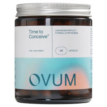 OVUM Time to Conceive Fertility Supplement with MicroActive CoQ10 and Methylfolate | Most Scientifically Advanced Supplement for