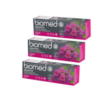 Biomed Sensitive 98% Natural Toothpaste | Sensitivity & Enamel Strengthening | Red Grape Seed Extract, Vegan, SLES Free 100g, Pack