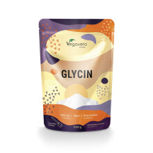 Vegavero Pure Glycine Powder 1 kg | 3000 mg Daily Dose | NO Additives, Lab-Tested | Supports Recovery, Muscle & Collagen Synthesis | with Measuring S