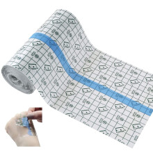 Second Skin Tattoo Cover, Aftercare Waterproof Bandage, Saniderm Protective Tape - Transparent, Latex-Free Film for Fresh Tattoo C