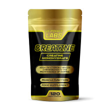 Creatine Monohydrate Capsules - 5200mg per Serving - 120 Vegan creatine Tablets to Support Muscle Growth and Function - UK Power L