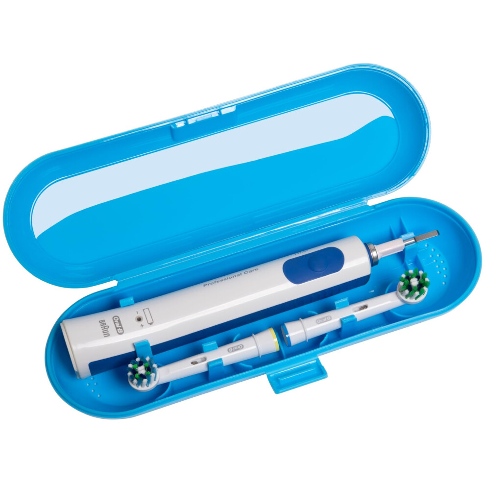 Seplouis Blue Electric Toothbrush Travel Case For Oral B & Philips Sonicare,
