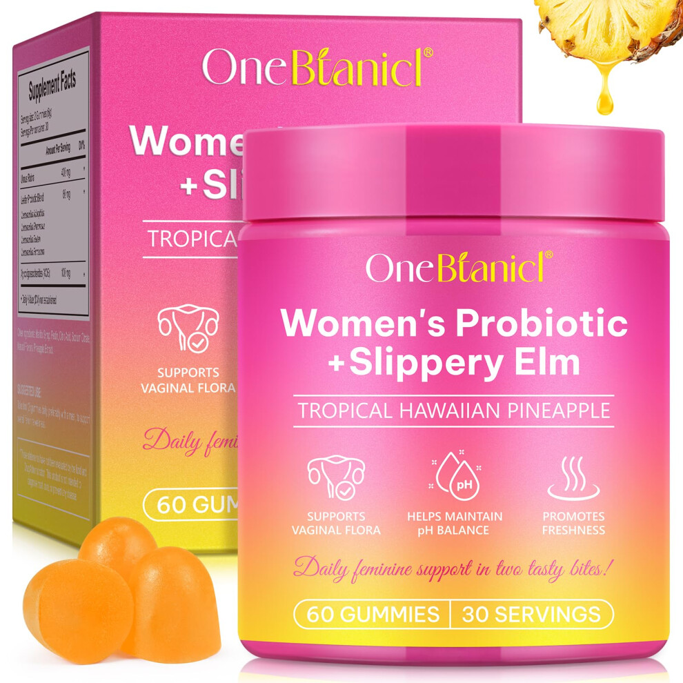 Rkprouc Vaginal Probiotics Gummies For Women - Premium Feminine Balance Gummies For Ph Balance, Digestive Health, Vaginal & Immune Support