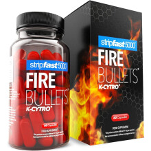 stripfast5000 Weight Management, Energy & Metabolism Support Pills for Women & Men, Fire Bullets K-CYTRO