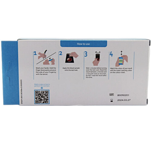 Total Cholesterol Test Quick and Simple | Qucare | 2 Tests 2