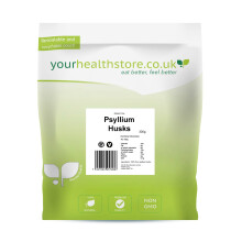yourhealthstore Blond Psyllium Husks 300g, Whole, Non GMO, Gluten Free, High in Fiber, Vegan, Husks Not Powder, (Recyclable Pouch)