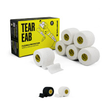 6 Rolls SPORTTAPE Tearable 5 cm x 4.5 m Elastic Adhesive Bandage EAB – Strong-Grip, Breathable Sports Tape | Rugby Lifting, Joint