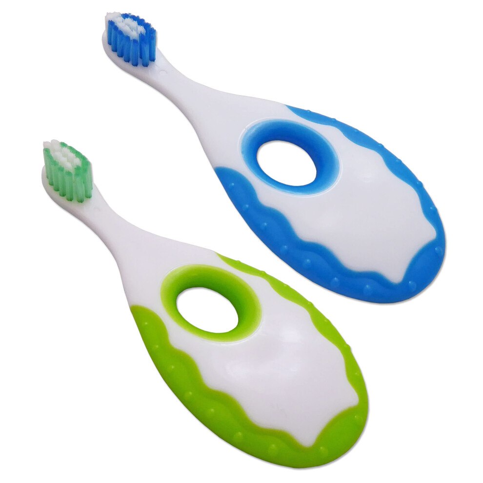 Baby Toddler Toothbrush First Teeth Cleaning ~ Set Of 2 Dental Aesthetics