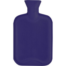 Vagabond Bags Ltd 2L Ribbed Hot Water Bottle Navy