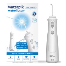 Waterpik Cordless Pearl Water Flosser, Electric Dental Flosser, Rechargeable Dental Plaque Removal Tool, Clean Between Teeth, Oral
