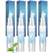 SarMee 4pcs Mullein Gum Repair Gel, Teeth Whitening Essence Pen, Gum Shield Soothing Gel (4)