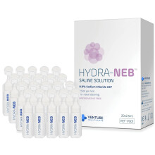 50ml Isotonic Saline Solution 0.9% NaCl - Inhalation Solution for Nebuliser – Reduce Mucus and Allergy Symptoms - Nebuliser Saline